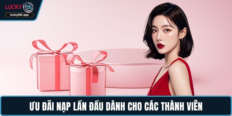 Ưu đãi nạp lần đầu dành cho các thành viên